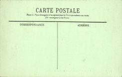 VINTAGE POSTCARD Round Paris Point and the Avenue of the Champs Elysées