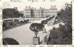 CPA Paris Jardin Du Luxembourg
