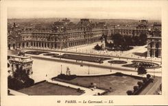CPA Paris Le Carrousel