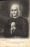 VINTAGE POSTCARD Portrait authenticates happy JMB Vianney Cure of Ars