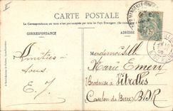 VINTAGE POSTCARD Portrait authenticates happy JMB Vianney Cure of Ars