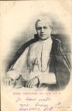 VINTAGE POSTCARD Our Saint Father the Black and white Pope X