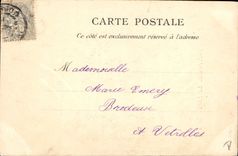 VINTAGE POSTCARD Our Saint Father the Black and white Pope X