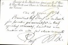 CPA Pape Pius IX