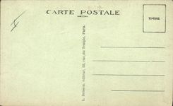 Arzobispo cardinal de Verdier de la POSTAL de la VENDIMIA de París