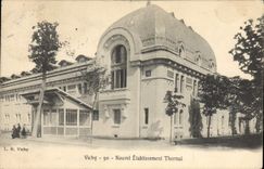 VINTAGE POSTCARD Vichy Hydrotherapy New Hydropathic establishment