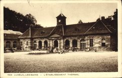 VINTAGE POSTCARD Luxeuil Hydrotherapy Les Bains Hydropathic establishment
