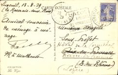 VINTAGE POSTCARD Luxeuil Hydrotherapy Les Bains Hydropathic establishment