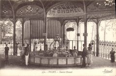 CPA Thermalisme Vichy Source Chomel