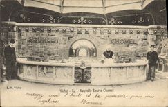 VINTAGE POSTCARD Hydrotherapy Vichy News Chomel Source