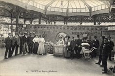 CPA Thermalisme Vichy Source Mesdames