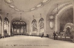 CPA Thermalisme Vichy Interieur Du Pavillon La Slource Des Celestins