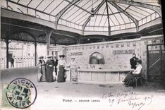 CPA Thermalisme Vichy Source Lucas