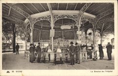 VINTAGE POSTCARD Vichy Hydrotherapy the Source De I' Hopital