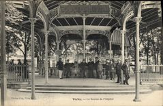 CPA Thermalisme Vichy La Source De I'Hopital