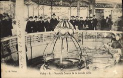 CPA Thermalisme Vichy Nouvelle Source De La Grande Grille
