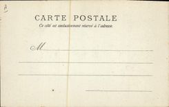 VINTAGE POSTCARD Hydrotherapy Bagneres De Bigorre the Thermal baths Ass Mule