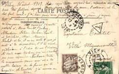 VINTAGE POSTCARD Hydrotherapy House Of the Source Of Celestins