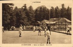 VINTAGE POSTCARD the Mount Gilds Living room of the Capuchin Roller skates