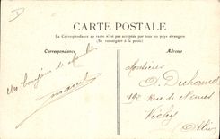 CPA Escrime Mouins 10eme Chasseurs Salle d'armes Militaria
