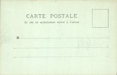 CPA Bateau Paquebot A bord d'un transatlantique L'arriere 