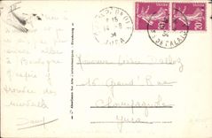 CPA Bateau Paquebot La malle d'Angleterre Boulogne sur Mer