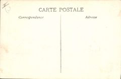 VINTAGE POSTCARD Boat Mail of Algeria by heavy sea in the Gulf of Lions