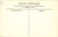 VINTAGE POSTCARD Boat Steamer Dining room of a deck chair