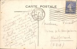 CPA Bateau Paquebot Le Havre Transatlantique sortant du port 