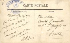 VINTAGE POSTCARD Boat Transatlantic liner on the open sea a pitch