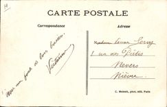 CPA M Le Las Recordman du monde de la vitesse sur l'eau sur Ricochet Antoinette TOP