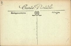 VINTAGE POSTCARD Woman Bathing suit While waiting for the wave