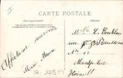 VINTAGE POSTCARD Women Bathing suit With the sea