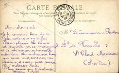 VINTAGE POSTCARD Woman Bathing suit baths Sunday