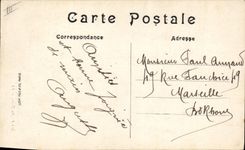 VINTAGE POSTCARD Women Bathing suit With the bath