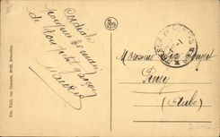 VINTAGE POSTCARD Woman Bathing suit Our bathers