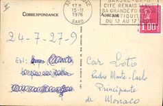 VINTAGE POSTCARD Nimes Museum of Natural history Gallery of the 1st stage Musk ox and its calf