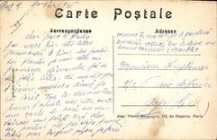CPA Paris Jardin des plantes Lion d'Afrique