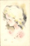 VINTAGE POSTCARD Fantasy Illustrator Child Andre Penac