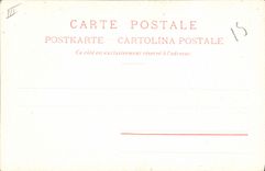 VINTAGE POSTCARD Fantasy Illustrator Roman ruins