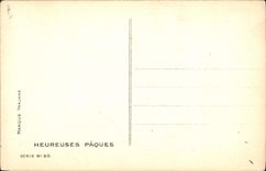 CPA Fantaisie Illustrateur Femme Paques Pero Ange