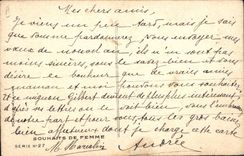 CPA Fantaisie Illustrateur Femme Bonne annee