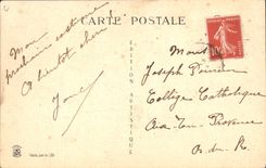 VINTAGE POSTCARD Fantasy Raillod Illustrator