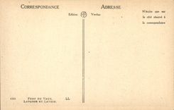 VINTAGE POSTCARD Militaria Fort de Vaux Wash-hand basins And Laundrette