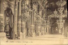 CPA Paris L'Opera Le Foyer