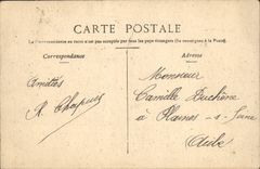 POSTAL Versalles de la VENDIMIA el naranjal