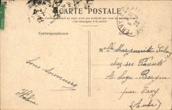 Agua grande de Versalles de la POSTAL de la VENDIMIA