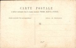 VINTAGE POSTCARD Paris Monument De Gambetta