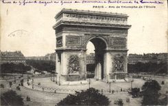 CPA Paris Arc De Triomphe De I'Etoile