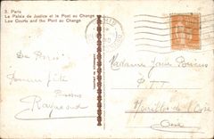 CPA Paris Le Palais De Justisce